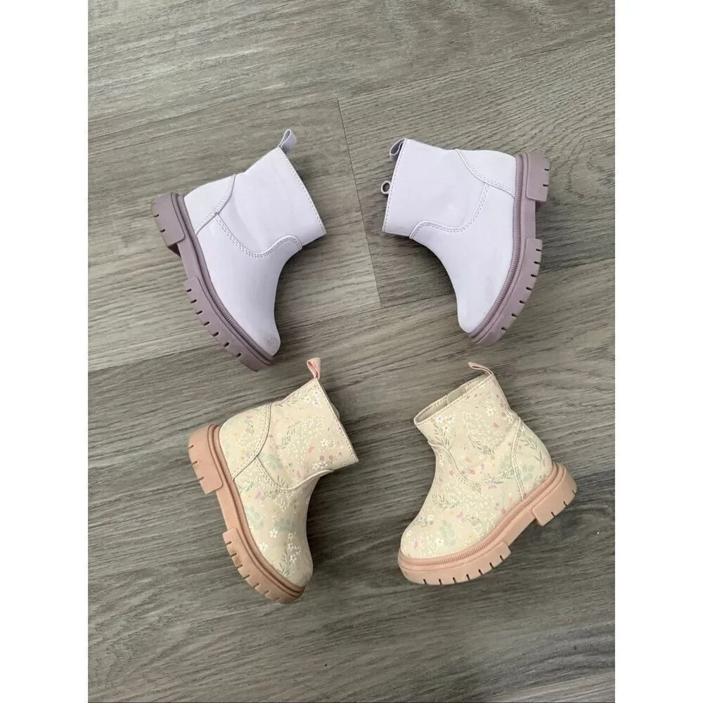 Cat and Jack Toddler Girl size 5 Boot Bundle